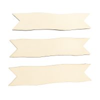 Decoratiune de lemn pentru scrapbooking - Etichete, 10 bucati