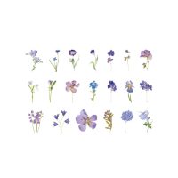 Autocolante de Scrapbooking - Flori 07, 40 bucăți