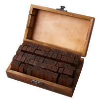 Ștampile de scrapbooking literale și numerice - Stil cursiv standard, 1 pachet