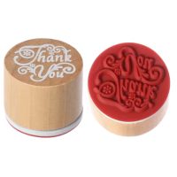 Răzuitor vintage rotund pentru scrapbooking cu inscripția - Mulțumesc