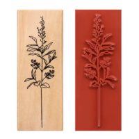 Răzuitor dreptunghiular vintage cu flori - Stil 01