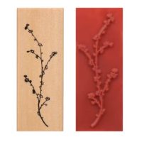 Răzuitor dreptunghiular vintage cu flori - Stil 03