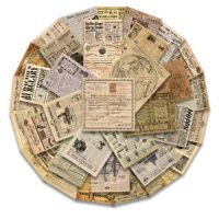 Autocolante vintage pentru scrapbooking - 35 bucăți