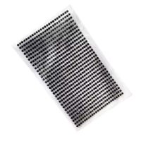 Abțibilduri acrilice Scrapbooking - 750 pietre, negre