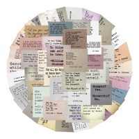 Scrapbooking autocolante - Cu citate motivaționale, 60 bucăți