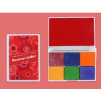 Paletă de scrapbooking cu culori de cerneală - Șapte nuanțe de culori