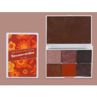 Paletă de scrapbooking cu culori de cerneală - Șapte nuanțe de maro