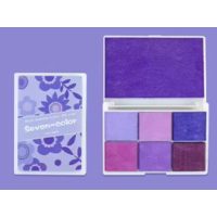 Paletă de scrapbooking cu culori de cerneală - Șapte nuanțe de violet