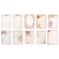 Hârtie decorativă din dantelă pentru scrapbooking - 10 bucăți, model D