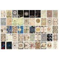 Bloc de scrapbooking din hârtie decorativă cu modele - 100 de foi, model A