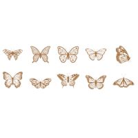 Hârtie decorativă pentru scrapbooking - 10 bucăți, model A