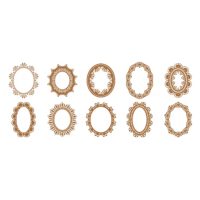 Hârtie decorativă pentru scrapbooking - 10 bucăți, model D