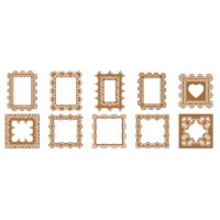 Hârtie decorativă pentru scrapbooking - 10 bucăți, model E