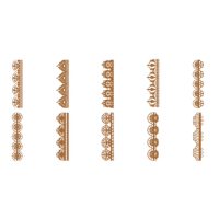 Hârtie decorativă pentru scrapbooking - 10 bucăți, model H