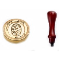 Scrapbooking ștampilă cu mâner - Model O