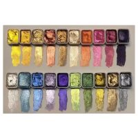 Scrapbooking vopsele acrilice solide - Set, 20 piese