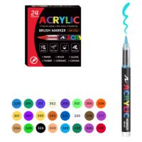 Markere acrilice pentru scrapbooking - 24 culori