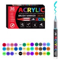 Markere acrilice pentru scrapbooking - 36 culori