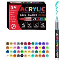 Markere acrilice pentru scrapbooking - 48 culori