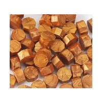 Ceară de sigilare cu perle pentru scrapbooking - Aurie Închisă D6, 100 bucăți