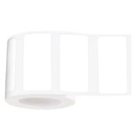 Role de autocolante pentru scrapbooking pentru imprimanta termică - Alb, 40 x 20 mm