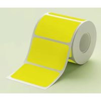 Role de scrapbooking cu autocolante termic - Galben, 50 x 30 mm