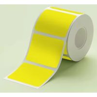 Role de scrapbooking cu autocolante termic - Galben, 40 x 30 mm