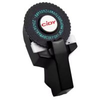 Decupator de ștampile pentru scrapbooking cu accesorii - Negru, două benzi