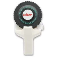 Stampă pentru scrapbook - Albă, două benzi