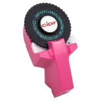 Stampă pentru scrapbook - Roz, două benzi