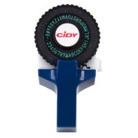 Răzătoare de ștampile pentru scrapbooking cu accesorii - Bleumarin, trei benzi