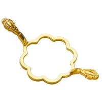 Formă de scrapbooking pentru ceară - Aurie, model B