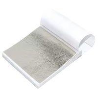 Folie de scrapbooking - 100 de bucăți, argintie antică