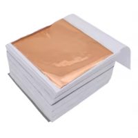 Foi de scrapbooking - 100 bucăți, auriu roz