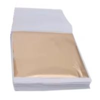 Foi de scrapbooking - 100 bucăți, aur șampanie