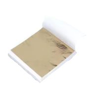 Foițe pentru scrapbooking - 100 bucăți, aur antic