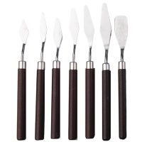 Set de scrapbooking cu spatule - 7 bucăți