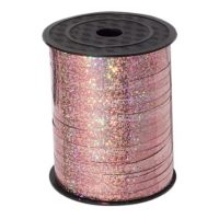 Scrapbooking panglică strălucitoare subțire - Roz, 460 metri