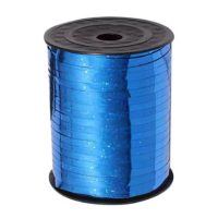 Scrapbooking panglică strălucitoare subțire - Albastră închis, 460 metri