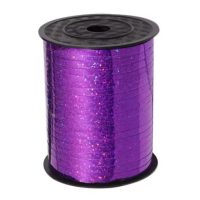 Scrapbooking panglică strălucitoare subțire - Violet închis, 460 metri