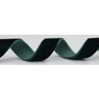 Scrapbooking panglică din catifea lată - Verde închis, V008