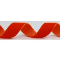 Scrapbooking panglică din catifea lată - Portocalie, V020