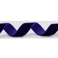 Scrapbooking panglică din catifea lată - mov închis, V032