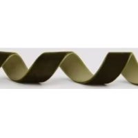 Scrapbooking panglică din catifea lată - verde închis, V110