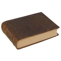 Album de scrapbooking cu coperti din piele - Marron