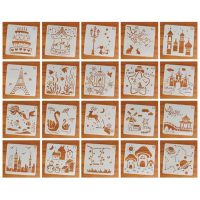 Set de șabloane pentru desenat - Alb, 61 până la 80