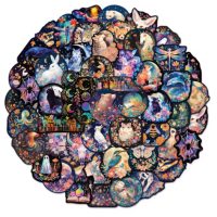 Autocolante Scrapbooking - Creaturi magice, 50 bucăți