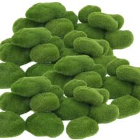 Moss Artistic de Scrapbooking - Verde 4 x 5 cm, 5 bucăți