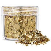 Decorațiuni de scrapbooking din folie metalică - Aur, JB02