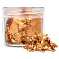 Decorațiuni de scrapbooking din folie metalică - Aur roz, JB03